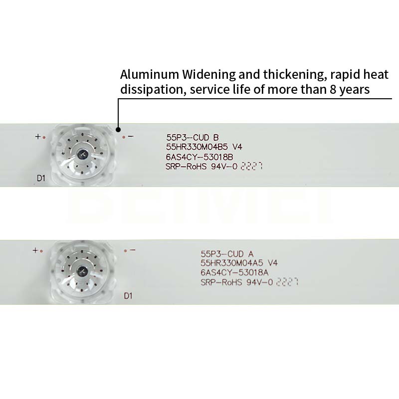 LED TV Backlight strips 55HR330M04A5 V4 55P3-CUD A 4C-LB5504-HR15J 4C-LB5504-HR16 L55P3CUS 55BC7600 for 55A950C