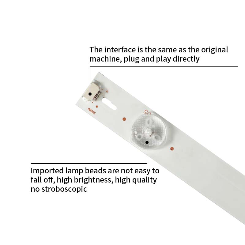 LED TV Backlight strips TOT_48D2700_8X5_3030C_V3 48HR330M05A1 V2 for B48A558U D48A710 D48A810L
