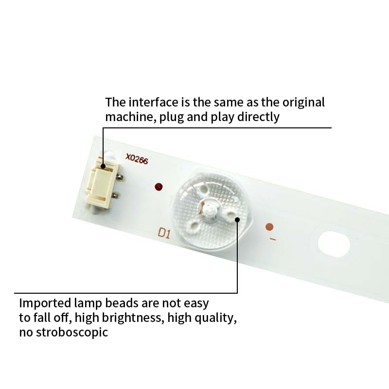 LED TV Backlight strips 5800-W42000-5P00 5800-W42000-0P00 for 42E5ERS 42E5CHR 42X5 42E360E 42E361W 42D9