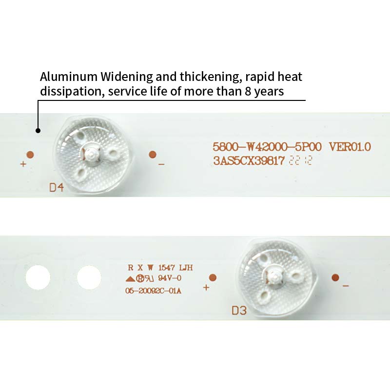 LED TV Backlight strips 5800-W42000-5P00 5800-W42000-0P00 for 42E5ERS 42E5CHR 42X5 42E360E 42E361W 42D9