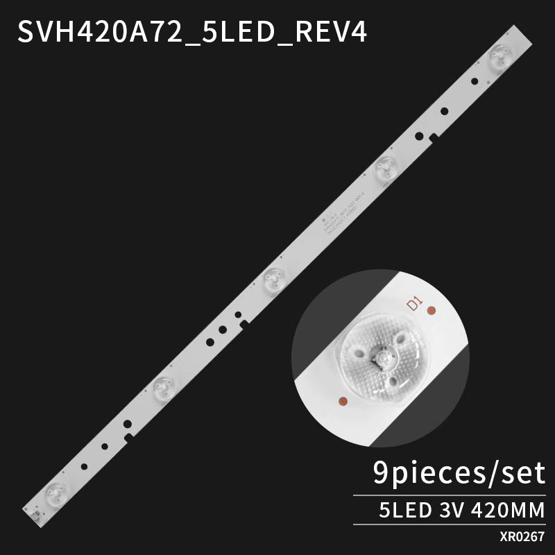 LED TV Backlight strips SVH420A72-REV3-5LED-130114 for LED42K30JD LED42K20JD LED42EC260JD LED42EC110JD LED42EC290N LED42K220 LED42K188