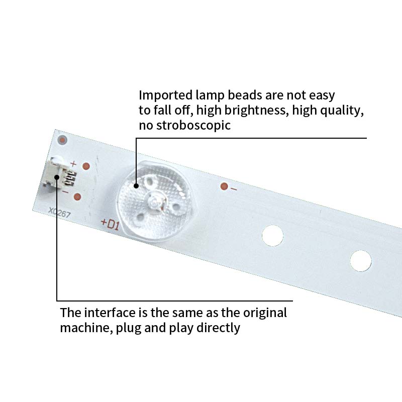 LED TV Backlight strips SVH420A72-REV3-5LED-130114 for LED42K30JD LED42K20JD LED42EC260JD LED42EC110JD LED42EC290N LED42K220 LED42K188