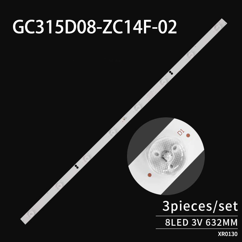 LED TV Backlight strips IC-A-HWBC32D216A GC315D08-ZC14F-02 303GC315038 for 32PFL3046/T3 32HHF3252/T3