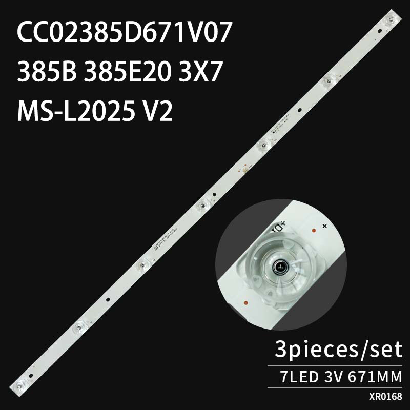 LED TV Backlight strips JL.D38571330-158AS-M CC02385D671V07 MS-L2025 V2 for 39CE2715