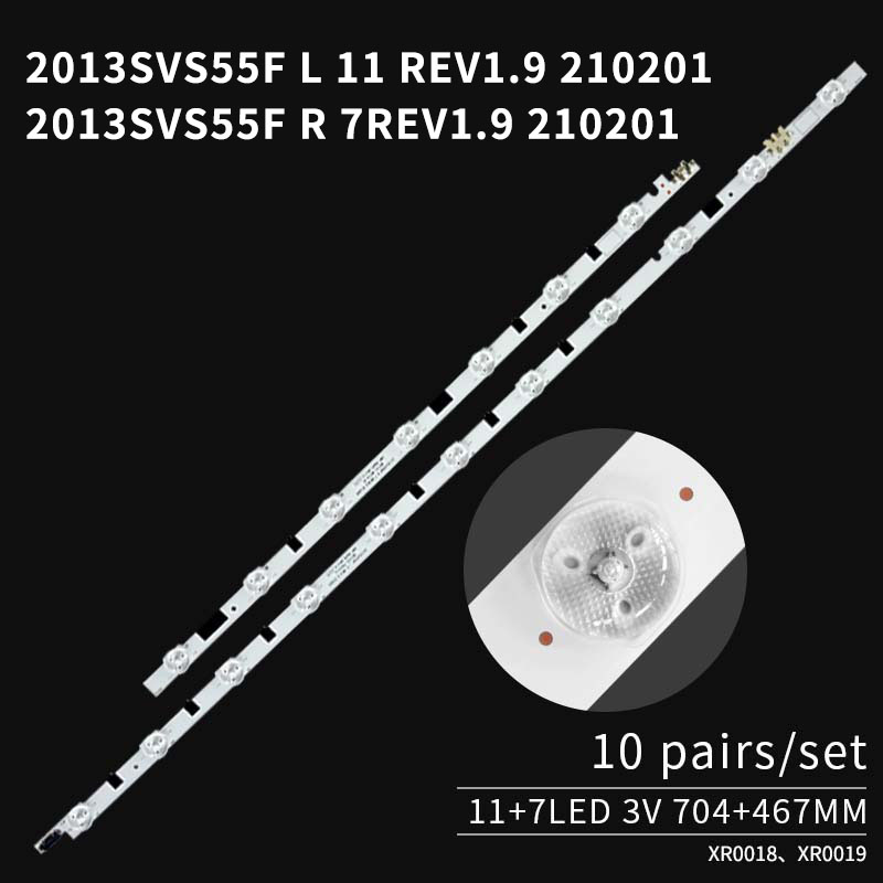 LED TV Backlight strips BN96-25312A D2GE-550SCA-R3 2013SVS55F_L_11_REV1.9_200629 for UA55F6400AJ