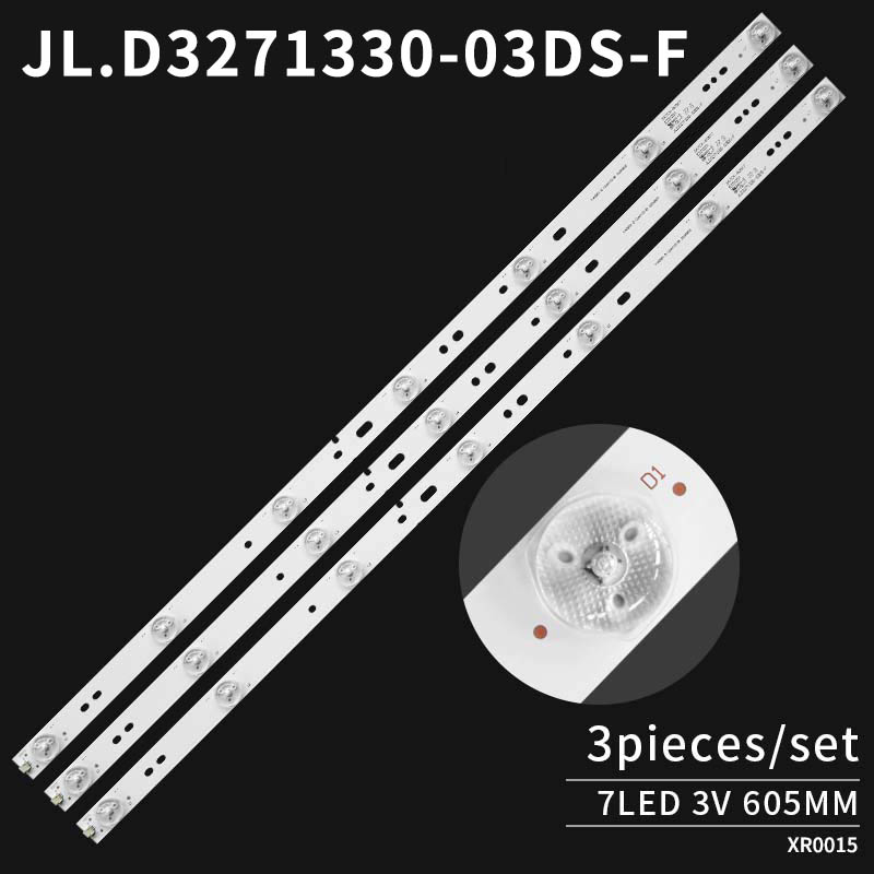 LED TV Backlight strips JL.D3271330-03DS-F 2014CHI315A_3228_07_REV1.0_200803 for LED32K1800 32D50