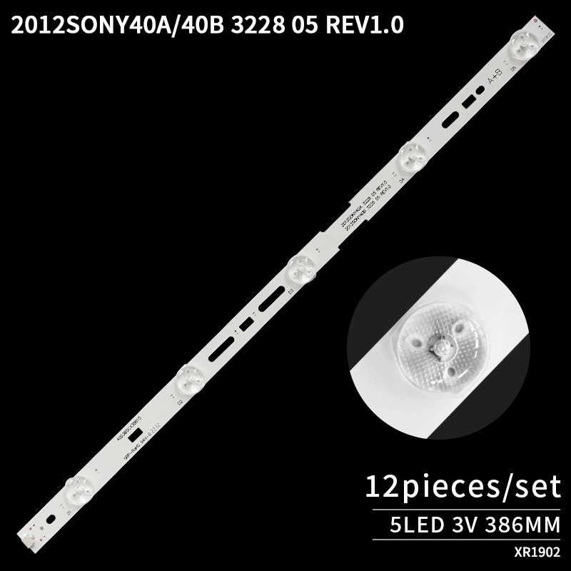 LED TV Backlight strips 2012SONY40A/40B 3228 05 REV1.0 to Repair for KLV-40EX430