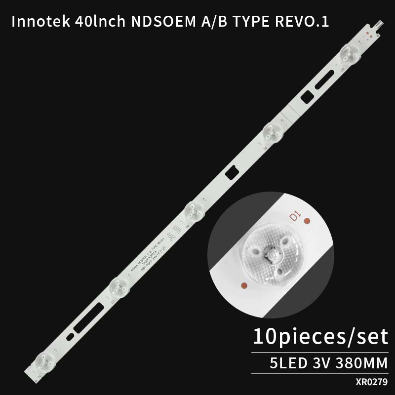 LED TV Backlight strips 40inch NDSOEM A B TYPE REV0.1 2013 40AB 3228 05 REV1.0 A for KDL-40W600B 40RM10B