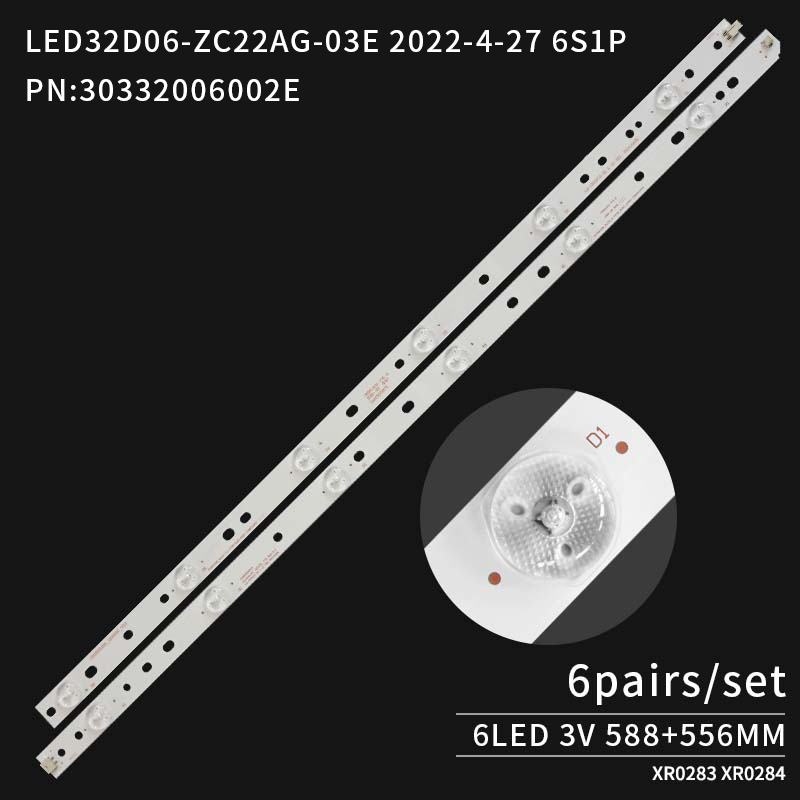 LED TV Backlight strips LB-C550F13-E1-L-G1-SE1 850104485 for HSL35D-2MC