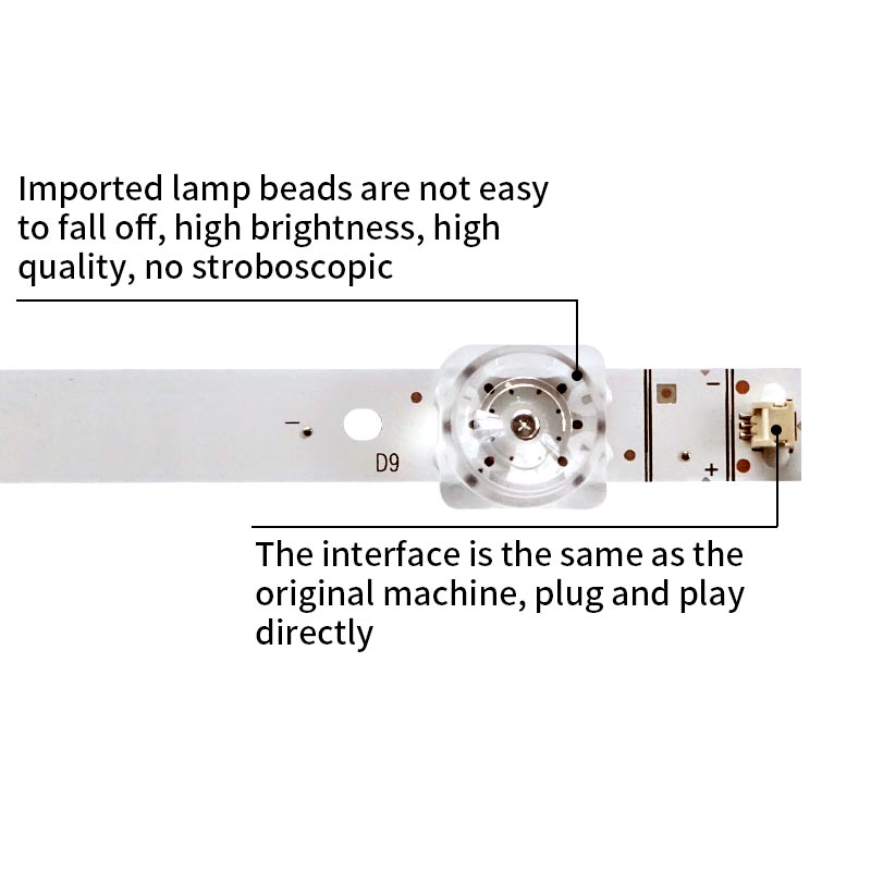 LED TV Backlight strips JL.D70091330-003CS-M_V01 for HD700Y1U41