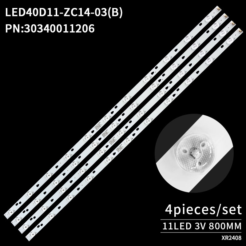 LED TV Backlight strips LED40D11-ZC14-03(B) PN:30340011206 for LE40F3000W