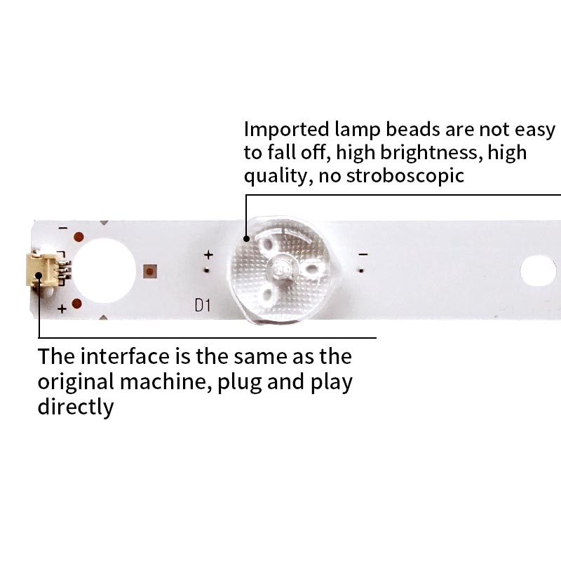 LED TV Backlight strips HL-10400A28-1001S-01 A0 ZDCX39D10-ZC14FG-05 303CX390036 DLED40YEKJ for 39BH26-T2