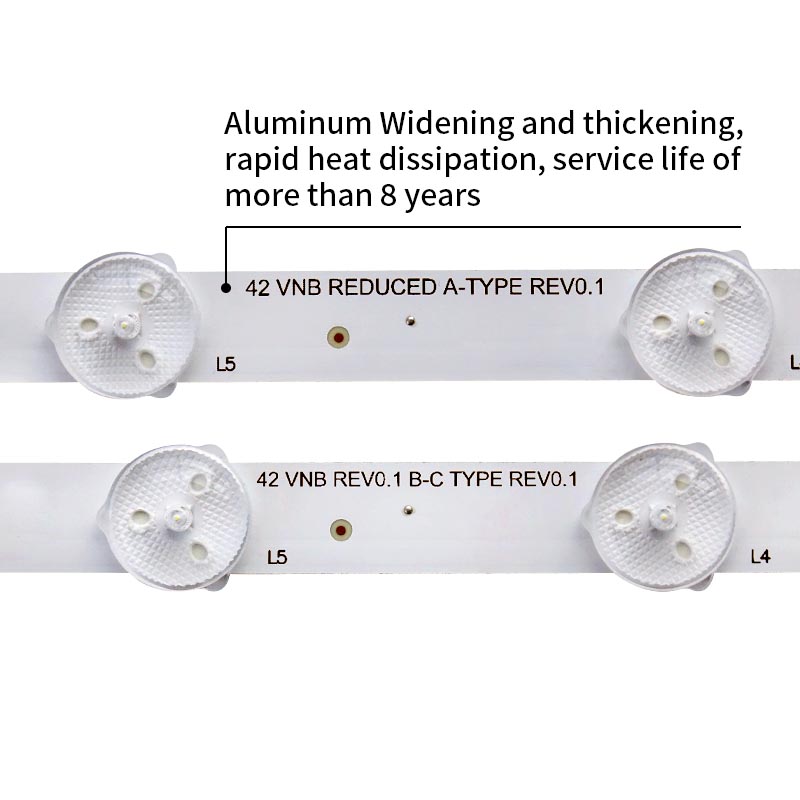 LED TV Backlight strips 42 VNB REDUCED A-TYPE REV0.1 42FHD L NDV REV 0.2 A 20130528 for 42FA5000 42FA8000