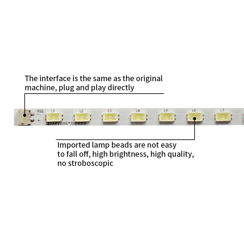LED TV Backlight strips LED32F2200C * 35016310 for LED32F2200C YP37020575 35016310 35016385 35016995