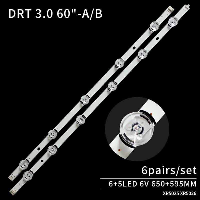 LED TV Backlight strips DRT 3.0 60 A type Rev01 200821 for 60LB561U-ZC 60LF580V 60LY320C 60GB6580