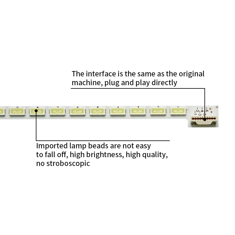 LED TV Backlight strips 6916L0912A PNA451 D2 42 V12 Edge REV1.1 1 6920L-0001C AG-A2 AG1227 for 42LM615S 42LM620S 42LT360C 42LT380