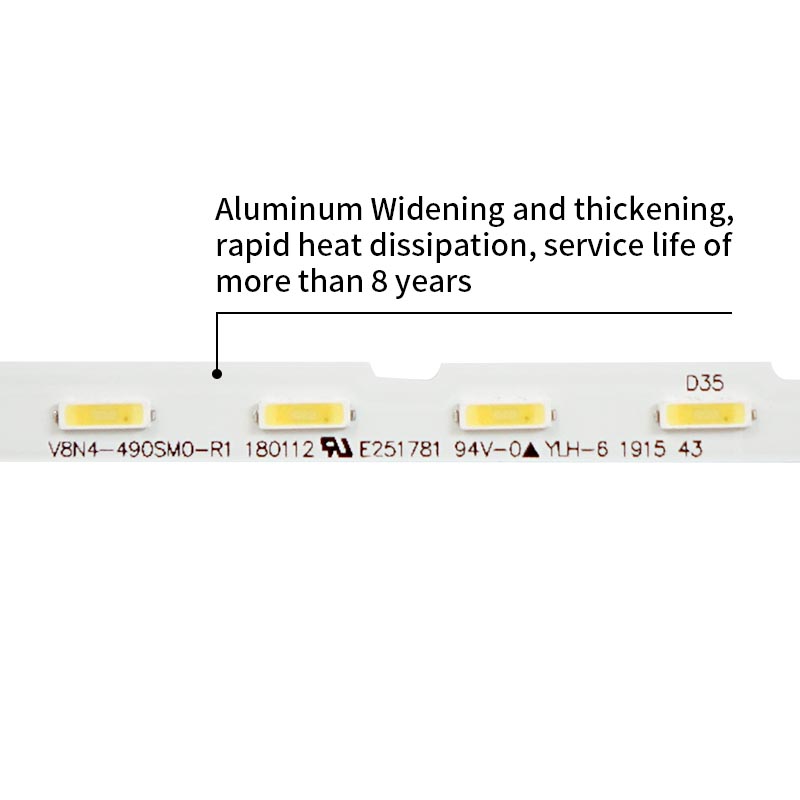 LED TV Backlight strips V8N4-490SM0-R1 BN96-46045A for UN49RU8000 QN49LS03RAFXZA