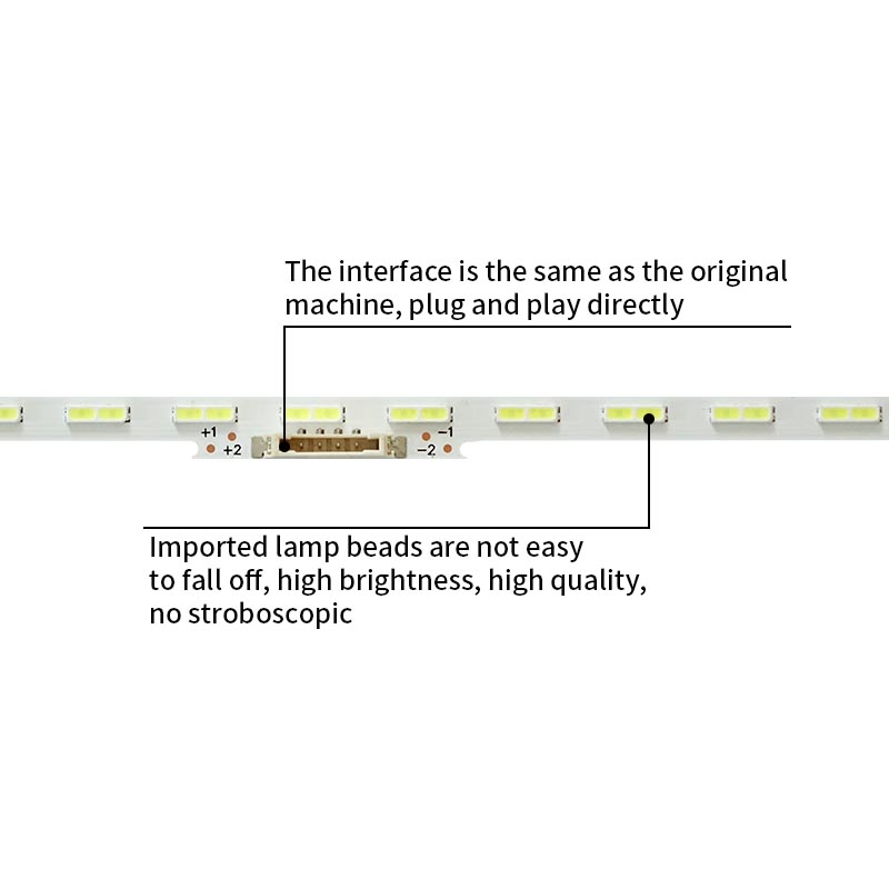 LED TV Backlight strips BN96-52596A REV00 ES60SV8FPKWA56 for UN60AU8000F UN60AU8200F