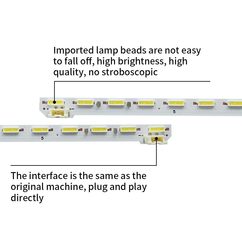 LED TV Backlight strips RTK46W hB GIGAN01-0792A 49inch FHD L-Type REV 0.3 for 49LF5400