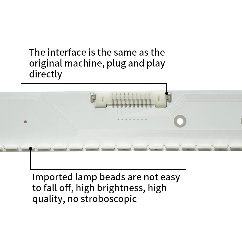 LED TV Backlight strips V5EU_480SMA_R5 14.12.01 S_5N9_48_SFL_L72_V1.1 for UE48JS8500T UE48JS9000T