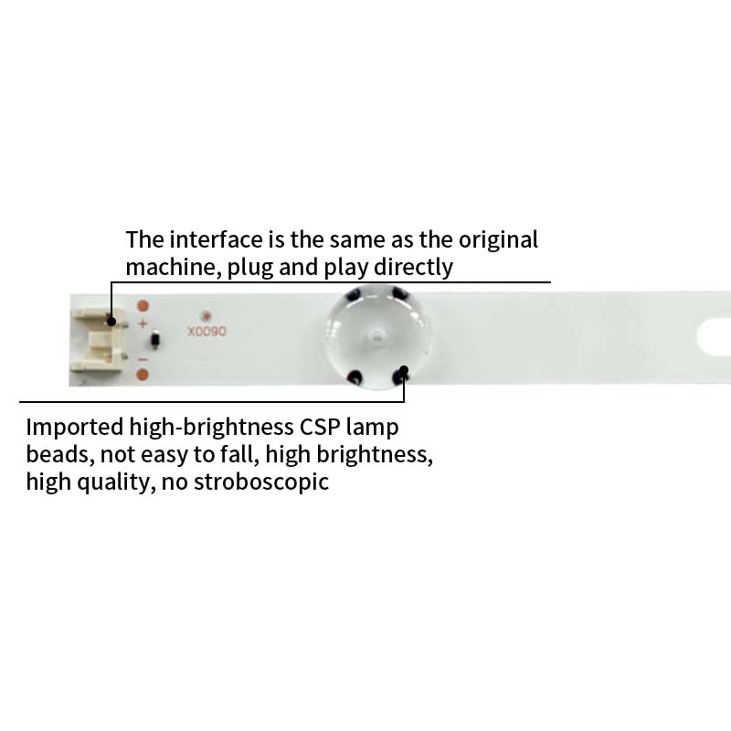 LED TV Backlight strips 32LH51 HD LF51 SSC 32inch HD REV05 150925 SVL320AL5 REV03 150203 SSC 32LJ5 for 32LF501B 32LF510A