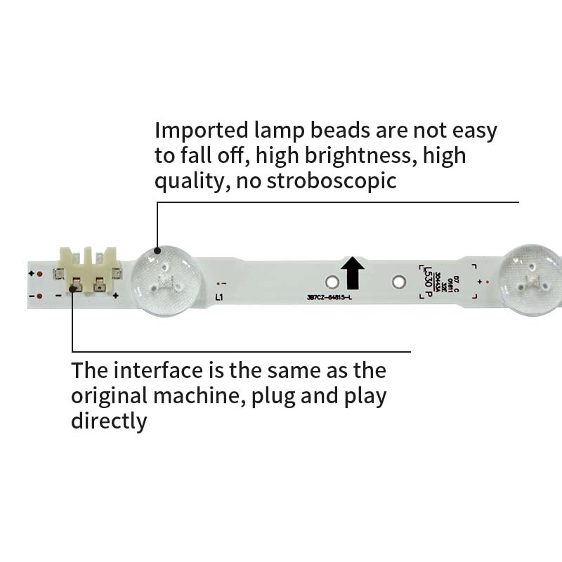 LED TV Backlight strips D4GE-320DC1-R2 2014SVS32FHD_3228.07 LM41-0099L for UE32J5120AK UE32H6230AK