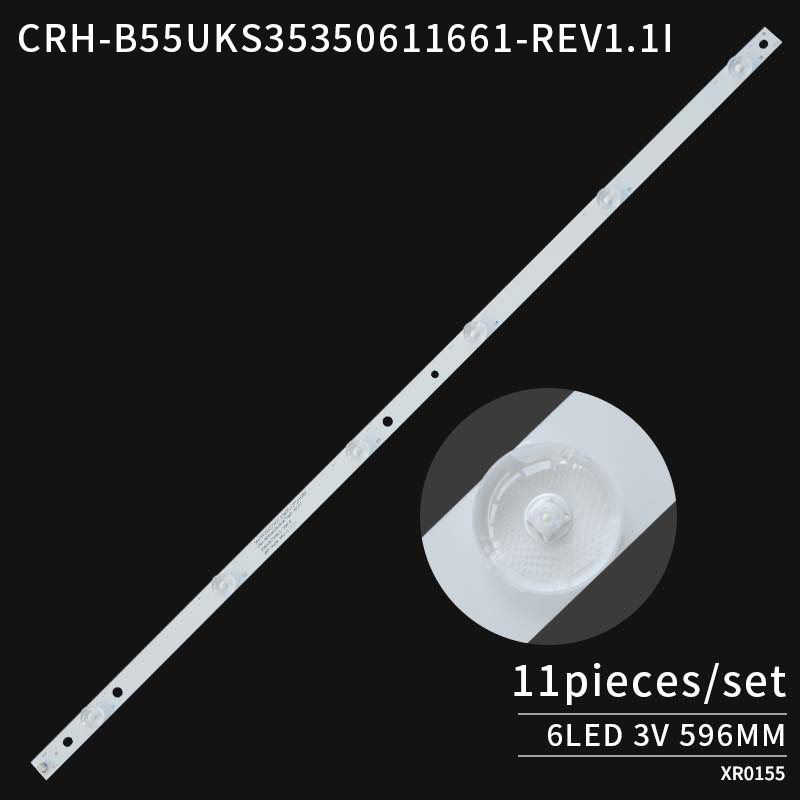 LED TV Backlight strips CRH-F55R81S353506116AT CRH-B55UKS35350611661-REV1.1 for LS55AL88U88 LS55AL88K51A3