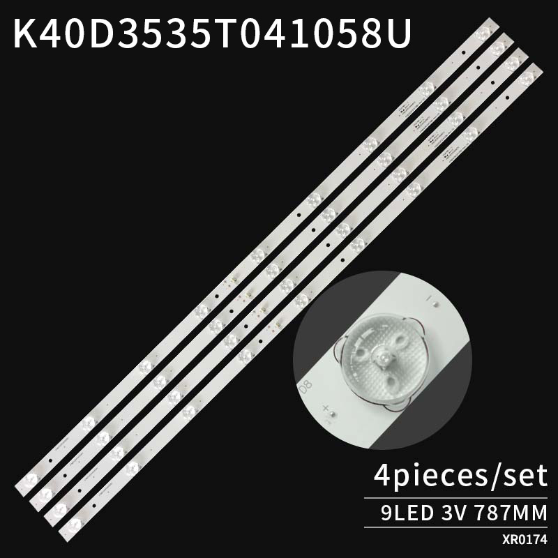LED TV Backlight strips K40E3535T0409672-REV1.2 for LE40B510X LE40G310Z H40E07 H40E08
