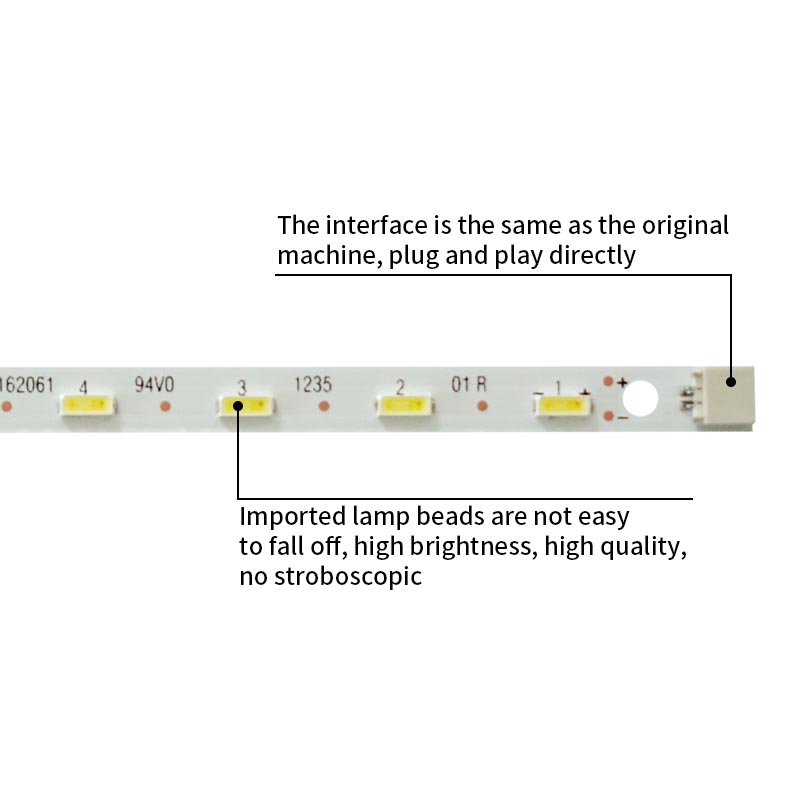 LED TV Backlight strips ELED1086 V1.0 XS200726 for LC-40LE430M E162061