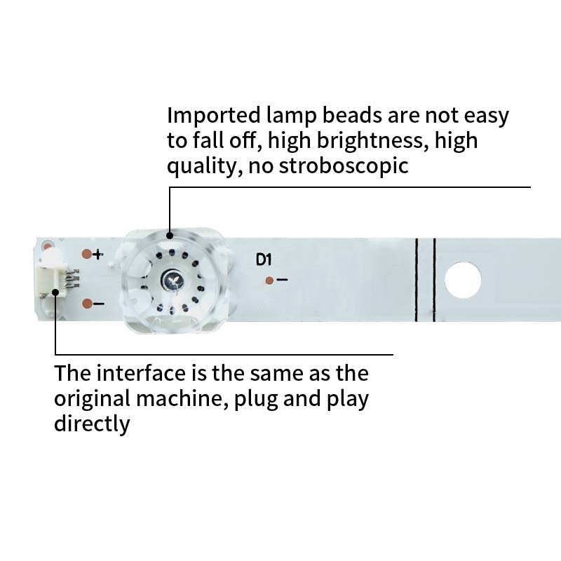 LED TV Backlight strips JL.D42571330-003FS-M_V01 SVH425A05 HD425V1U51-T0L1 HIP7.820.085 for Z43A55 H43E3A