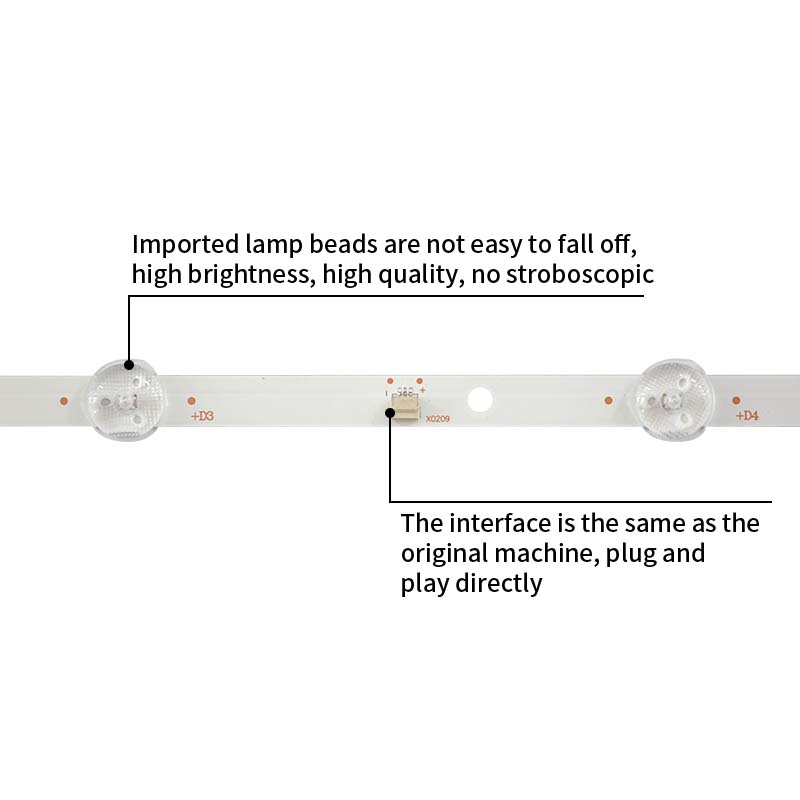 LED TV Backlight strips MS-L1850 V22021-05-21 MS-L1435 HY-U320F1 for LED32HD590 LED32860 LED32HD710 LE-32D6