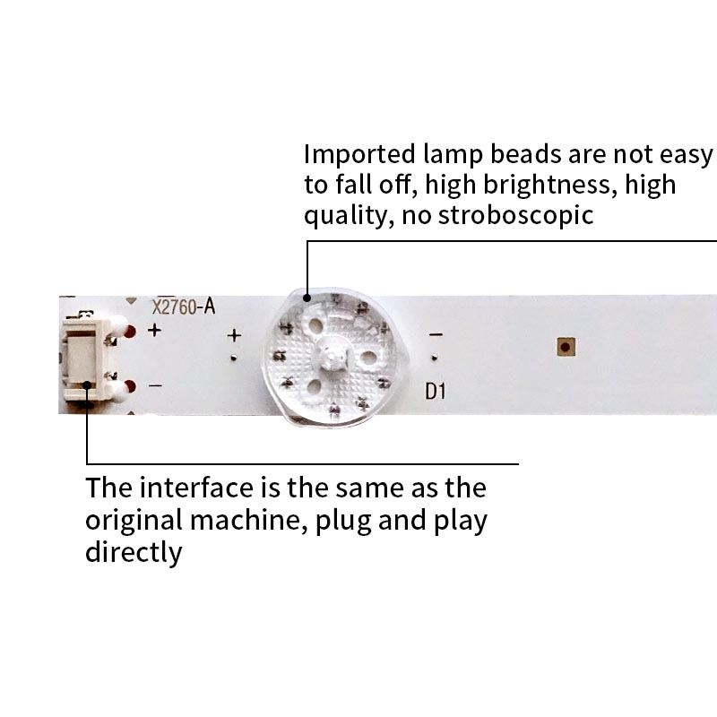 LED TV Backlight strips RF-AZ65008SE30-0601 A1 for 65Q20200 TH-65HX650W PTV65Q20AGBLS PTV65Q20