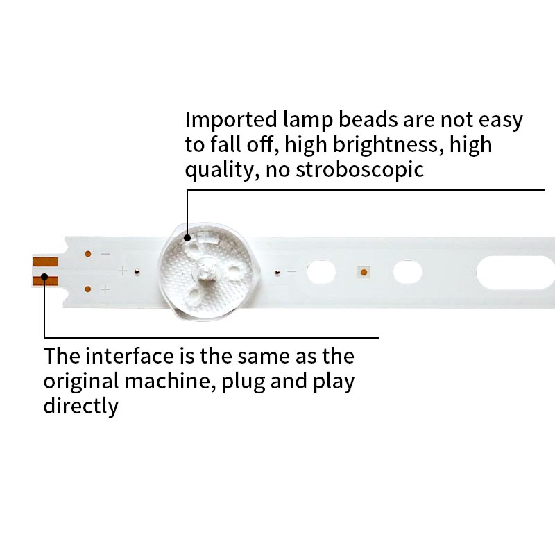 LED TV Backlight strips 190227 LED20 XSV.1 for LXR0020 6LED 6V 590MM