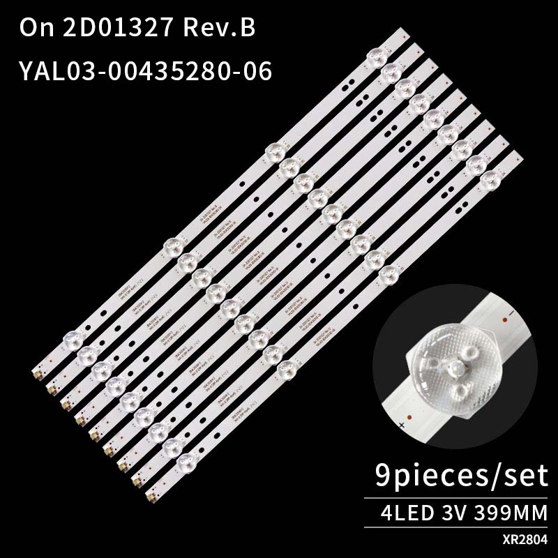 LED TV Backlight strips On 2D01327 Rev.B YAL03-00435280-06 IC-A-SKA42D343 for 42E360E