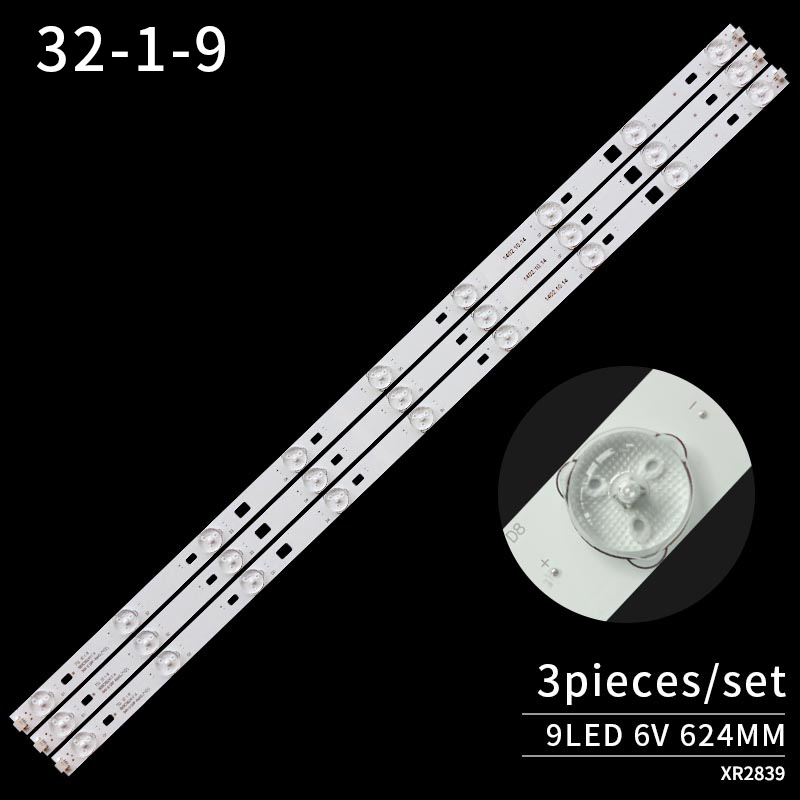 LED TV Backlight strips 32-1-9 4C-LBT3209-YH1 PD5XBZ for LE32A390P Dl3260(A)W Dl3260