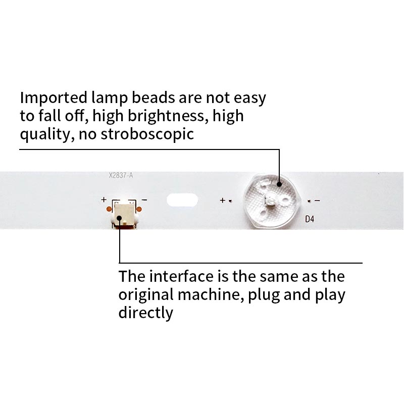 LED TV Backlight strips CRH-Z39E20003030060363BREV1.0 I LB-C39X15-E7-A-G01-XRD1 H-LED39R401 39LEM-1033 for 39E2000