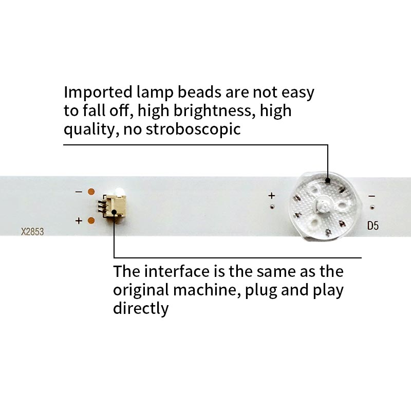 LED TV Backlight strips JL.D43071330-315AS-M_V01 for GQ0DD-NS43D G430LD4DGJ-3 LC430DGJ