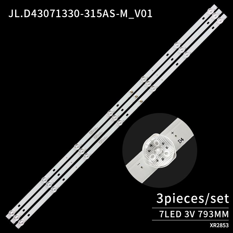 LED TV Backlight strips JL.D43071330-315AS-M_V01 for GQ0DD-NS43D G430LD4DGJ-3 LC430DGJ