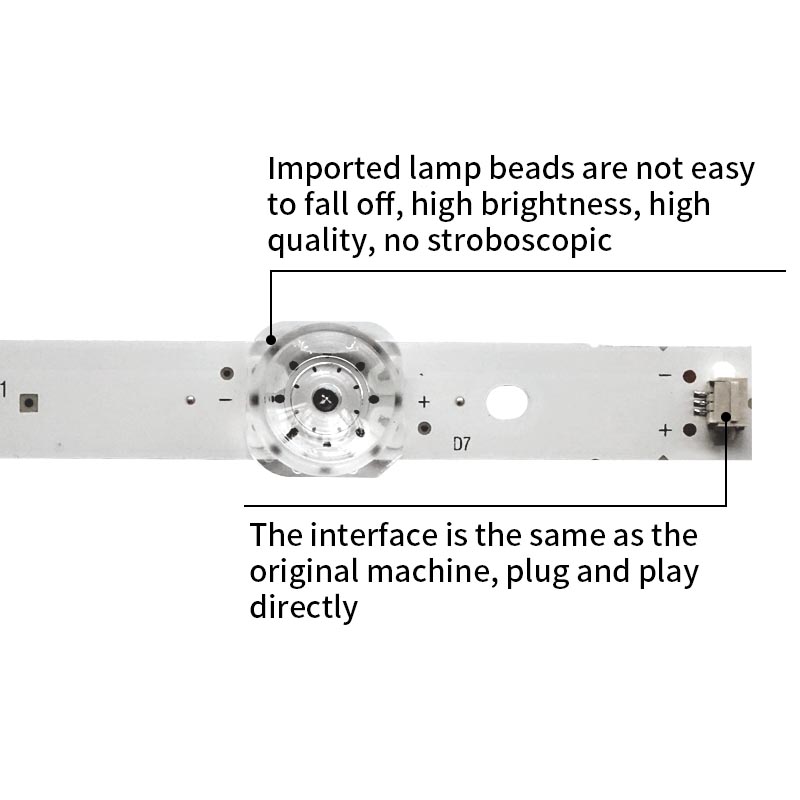 LED TV Backlight strips JL.D65071330-020CS-M_V01 for 65K71 LC650RU1A