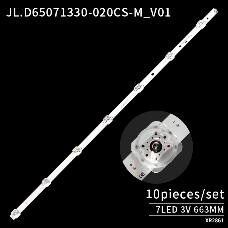 LED TV Backlight strips JL.D65071330-020CS-M_V01 for 65K71 LC650RU1A