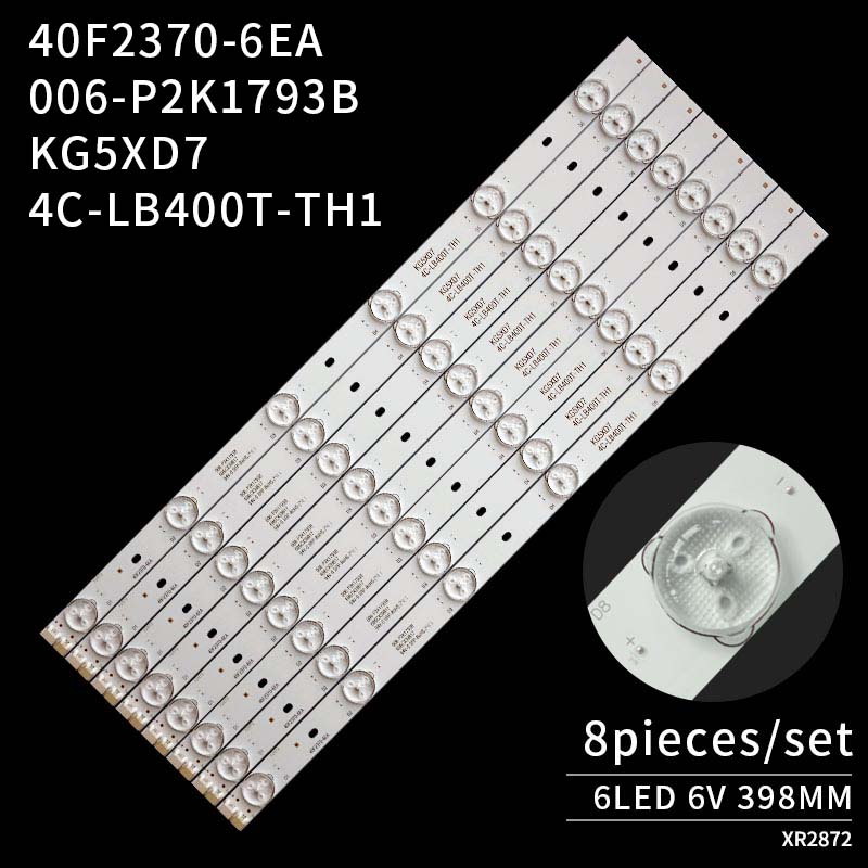 LED TV Backlight strips 4C-LB400T-TH1 006-P2K1793B 40F2370-6EA KG5XD7 for LED40C720J 40L1550C L40F3309B