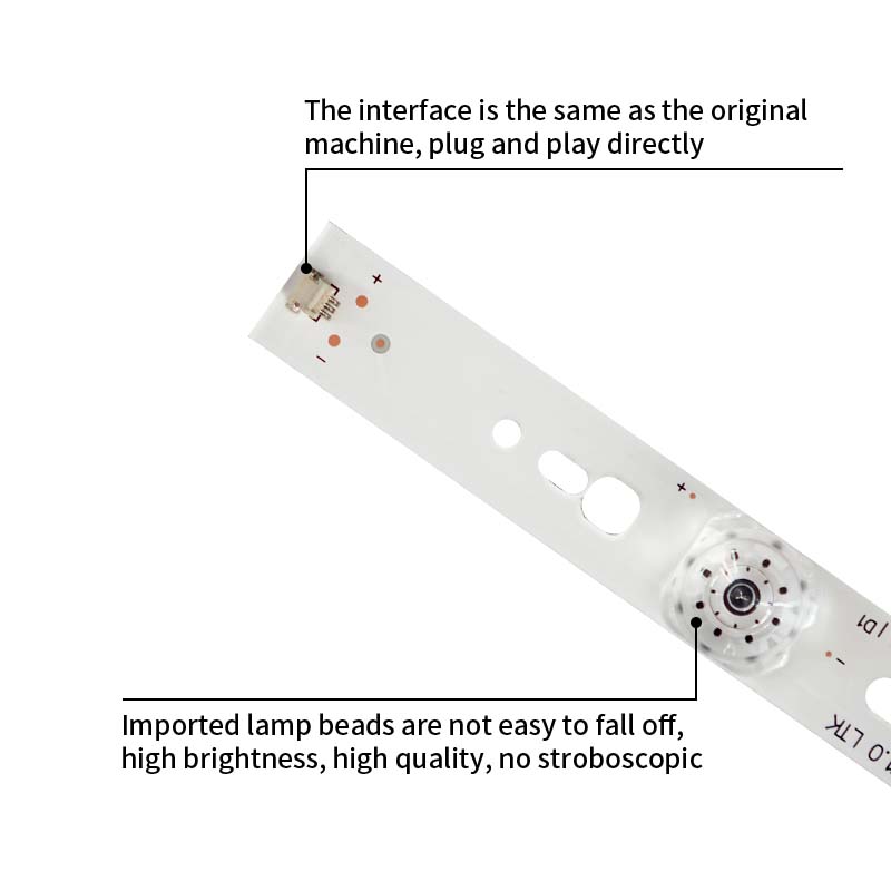 LED TV Backlight strips CRH-F55E51303005103N-REV1.2 I CRH-B55Y8130300510746 for 55UGX3500 55UGX2501 LQ55AL88Y81 55U1 55H80U 55Q3