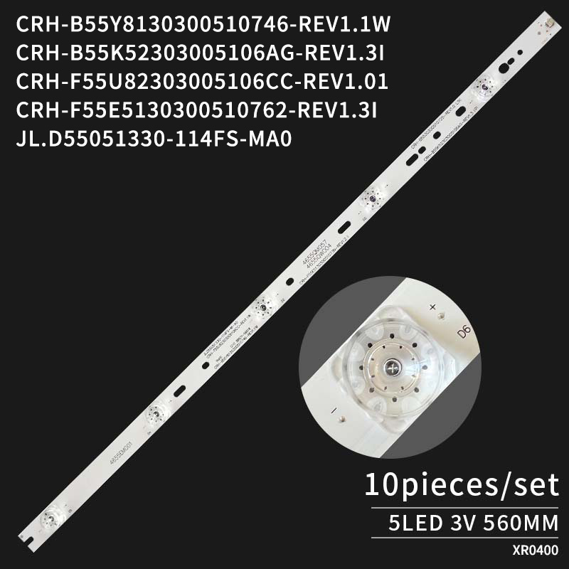 LED TV Backlight strips CRH-F55E51303005103N-REV1.2 I CRH-B55Y8130300510746 for 55UGX3500 55UGX2501 LQ55AL88Y81 55U1 55H80U 55Q3