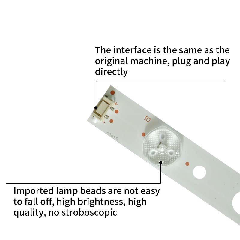 LED TV Backlight strips SW55D06-ZC22AG-07 5835-W5500A-0P00 303SW550042 for 55G6A