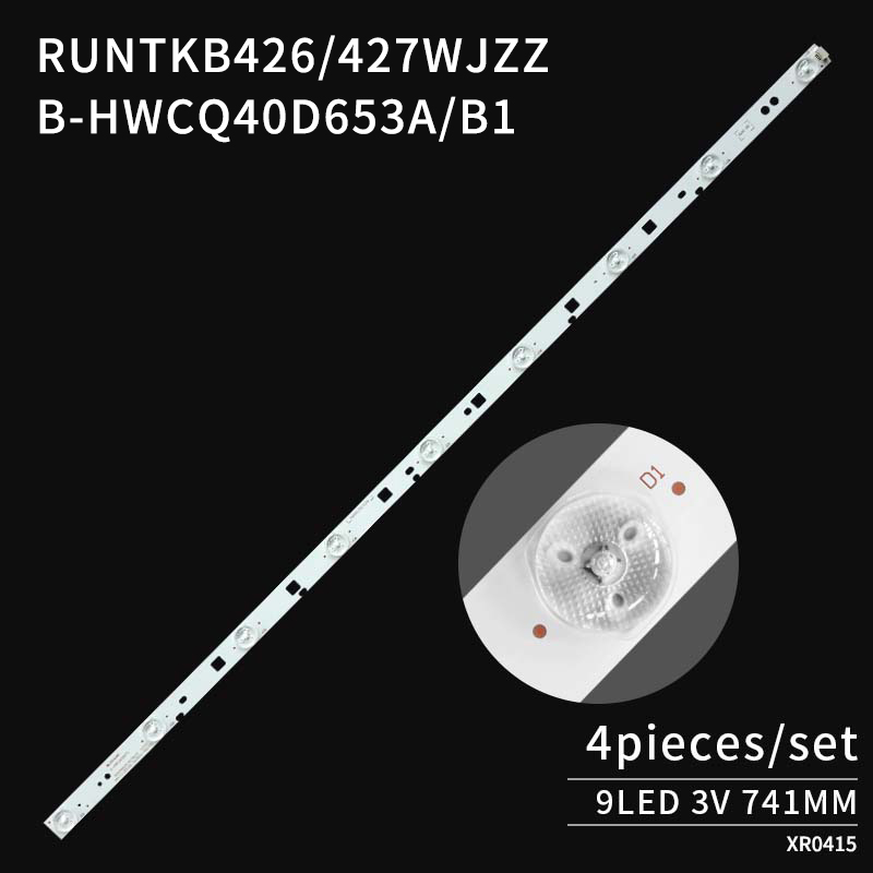 LED TV Backlight strips RUNTKB426/427WJZZ 11573 A-HWCQ40D675 for LC-40LE265M LC-40LE275T