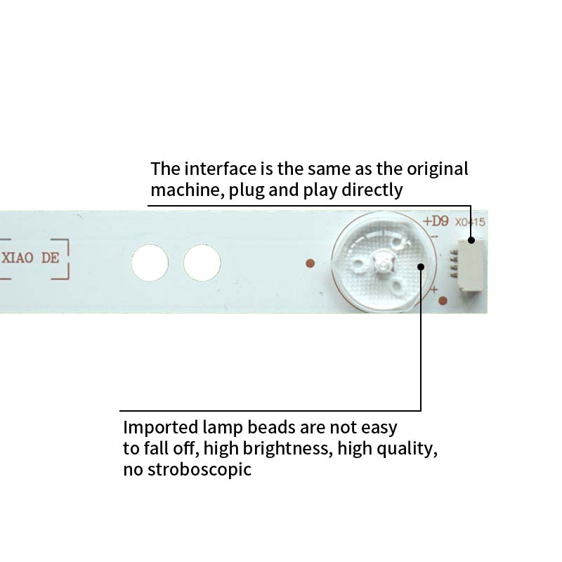 LED TV Backlight strips RUNTKB426/427WJZZ 11573 A-HWCQ40D675 for LC-40LE265M LC-40LE275T