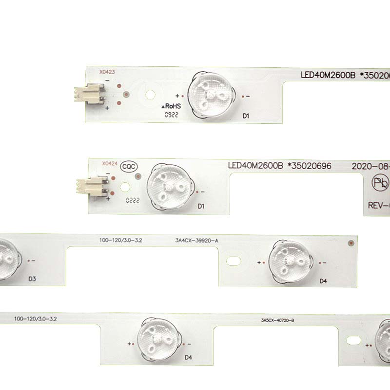 LED TV Backlight strips LED40M2600B 35020695 35020696 for LED40R6200U LED40F2600C LED40M2600B