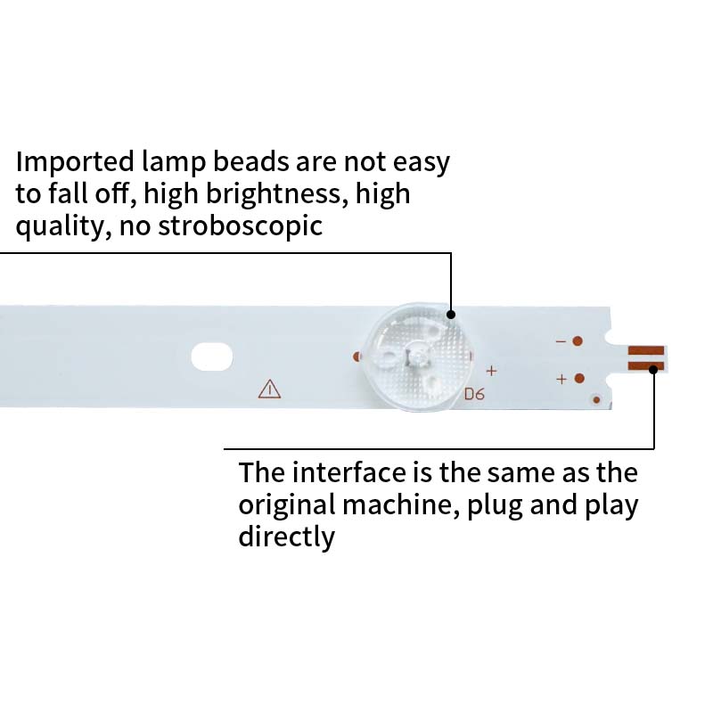 LED TV Backlight strips 2014 SONY DIRECT 48 A 3228 6LEDs REV1.0 40404 for KDL-48R470B