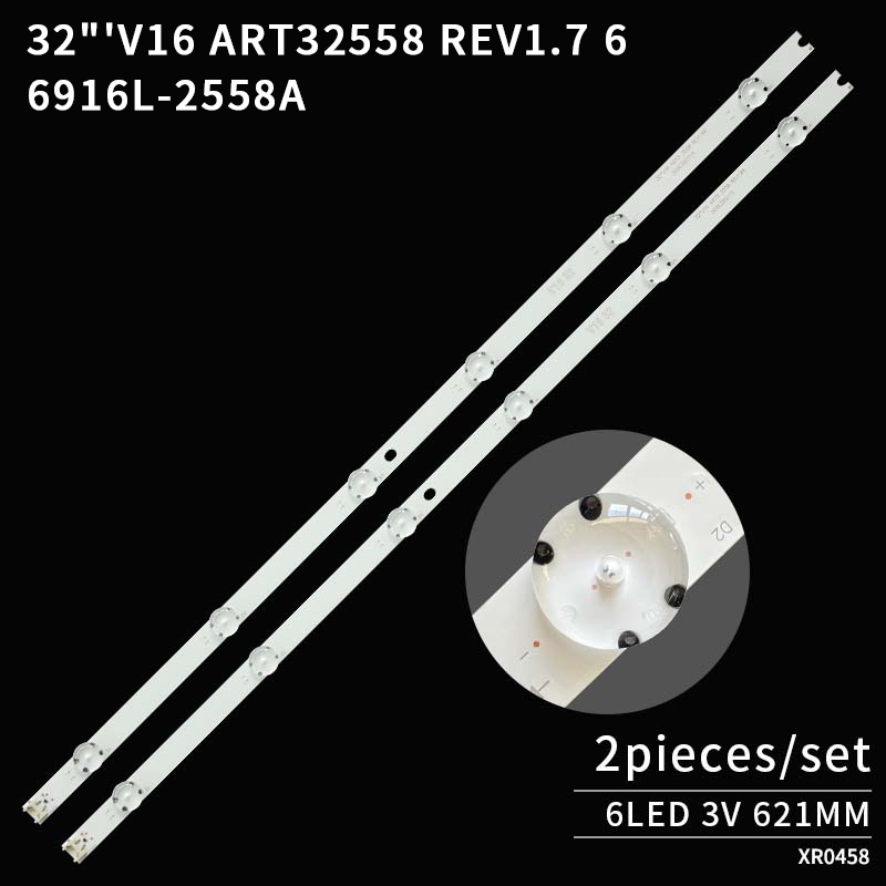 LED TV Backlight strips 32 V16 ART3 2558 REV1.66 6916L-2558A for LC320DUE 32LH604V-ZB 32LH530V