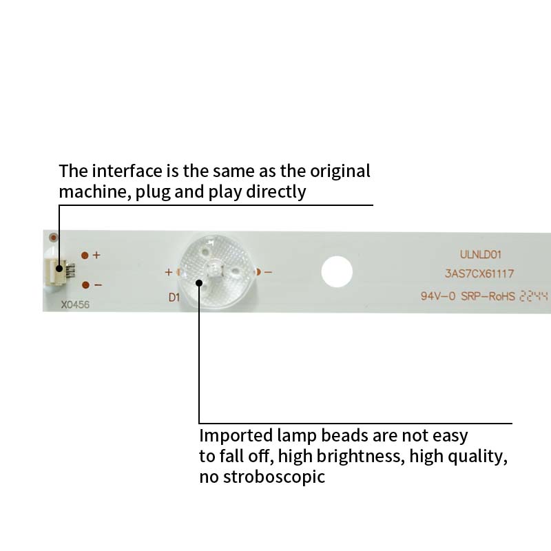 LED TV Backlight strips TH-32D410T PN-EL-32-21-V0 for 32DS500B TX-32CS510B TX32CSR510